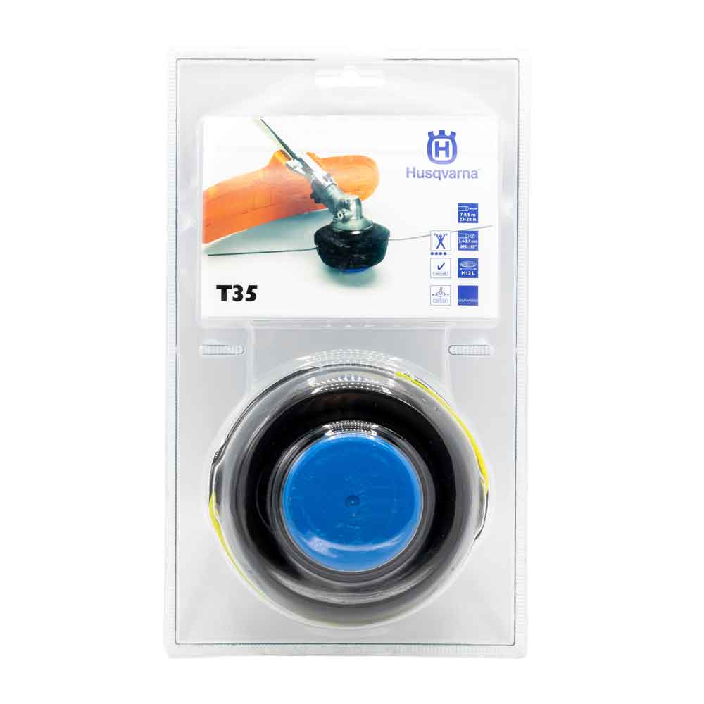 Husqvarna 578446401 Trimmerkopf T35 M12, 2,4mm, 2-fädig, M12 Husqvarna 578446401 Trimmerkopf T35 M12, 2,4mm, 2-fädig, M12